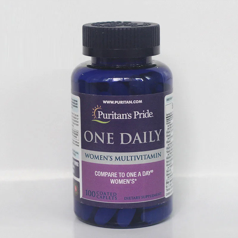 

Бесплатная доставка одного ежедневного женского мультивитамина 100 капсул