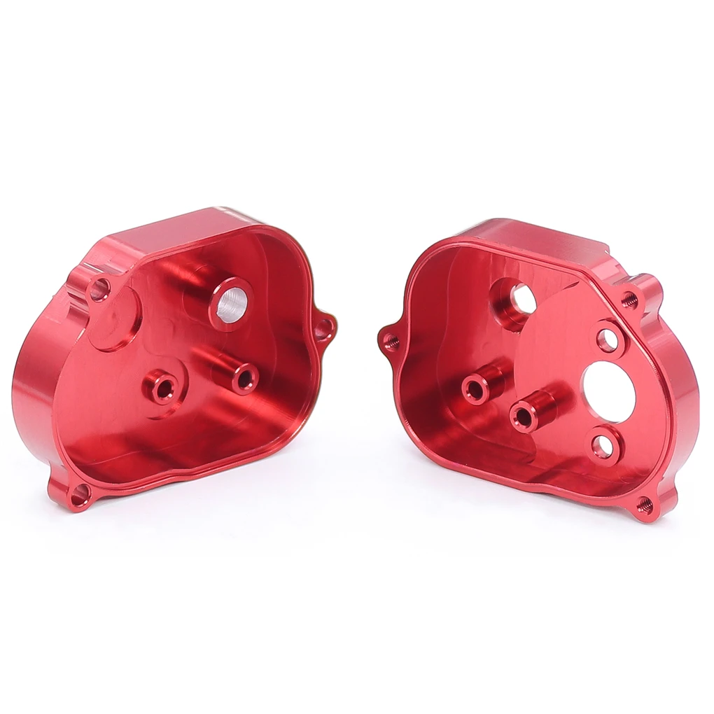 Корпус коробки передач с двигателем 370 металлическая коробка ЧПУ для 1/12 MN78 MN82 LC79