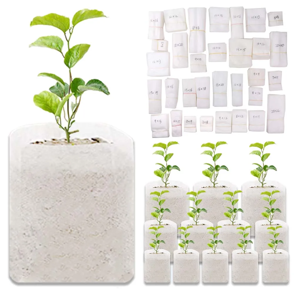 

50-100 шт., биоразлагаемый контейнер для растений