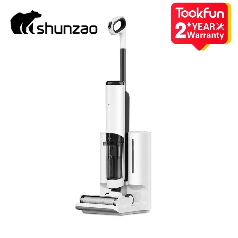 

Shunzao High Temperature Smart Scrubber H100pro Smart Home Vacuum Cleaner Electrical Electric Floor Mop Traction Boost