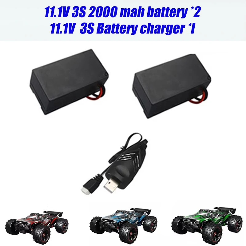 Фото 7,4 В 1600 мАч Lipo аккумулятор для TS 9522-5 Матовые радиоуправляемые автомобильные детали 11,1 В 2000 мАч для TS-9522-5 Бесщеточная версия №2