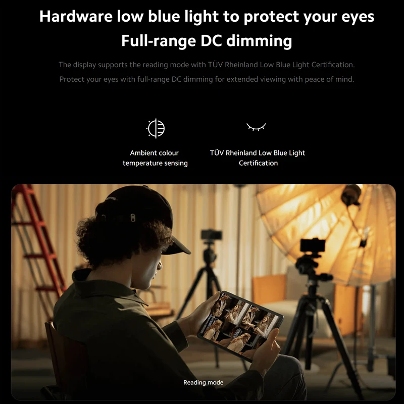 Глобальная версия Xiaomi Pad 6 11-дюймовый дисплей WQHD + Eyes Care Snapdragon ® 870