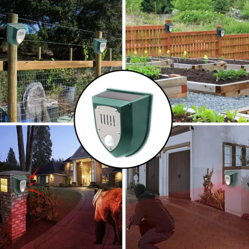 Мини-звукосветильник сигнализация на солнечной батарее с датчиком движения дБ |