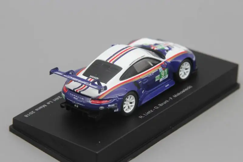 

Spark 1:64 racing model 2018 Le Mans 24 hours endurance race 911 991 suitable for Porsche RSR collection ornaments gift