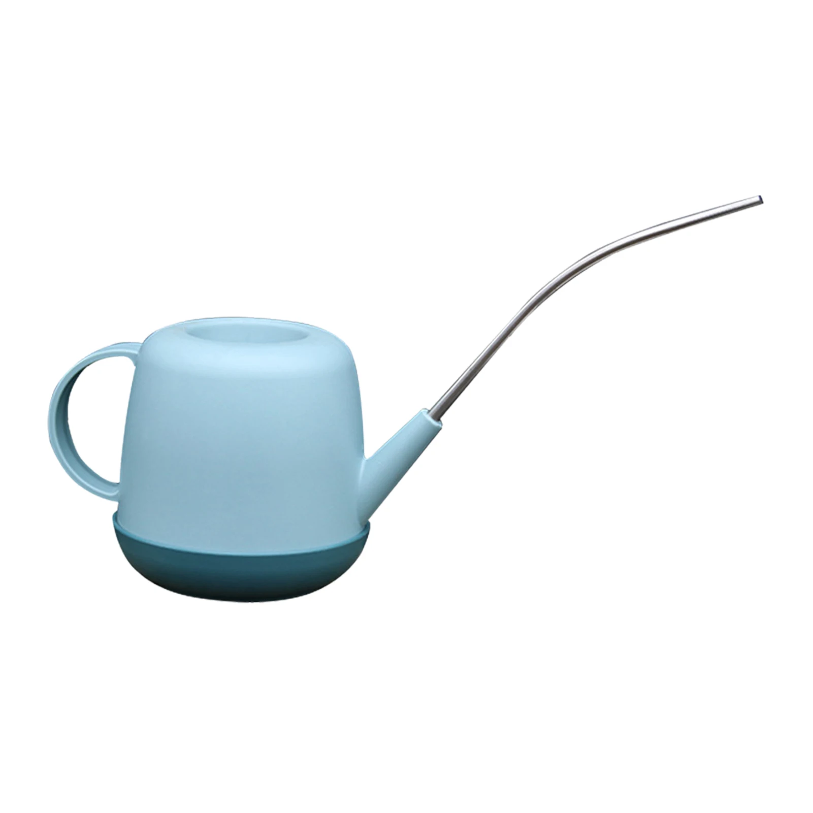 1L Practical Long Mouth Water Cans Home Plant Pot Bottle Metal Watering Device Meaty Bonsai Garden Tool Control Watering Pot