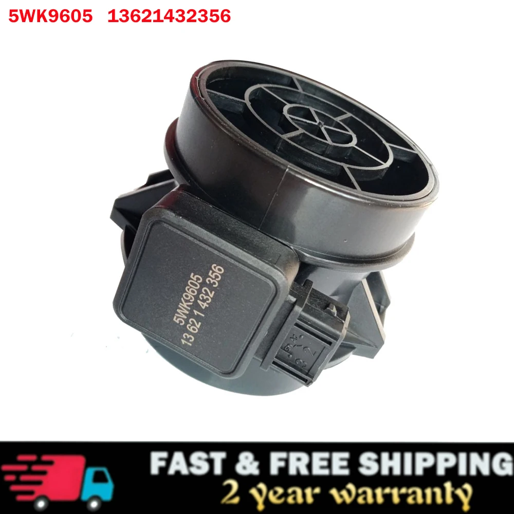 

5WK9605 Mass Air Flow Maf Sensor For BMW 3 E46 320 323 325 328 i Ci 320i 325i 325Ti 325Xi M52 M54 13621432356 13 62 1 432 356