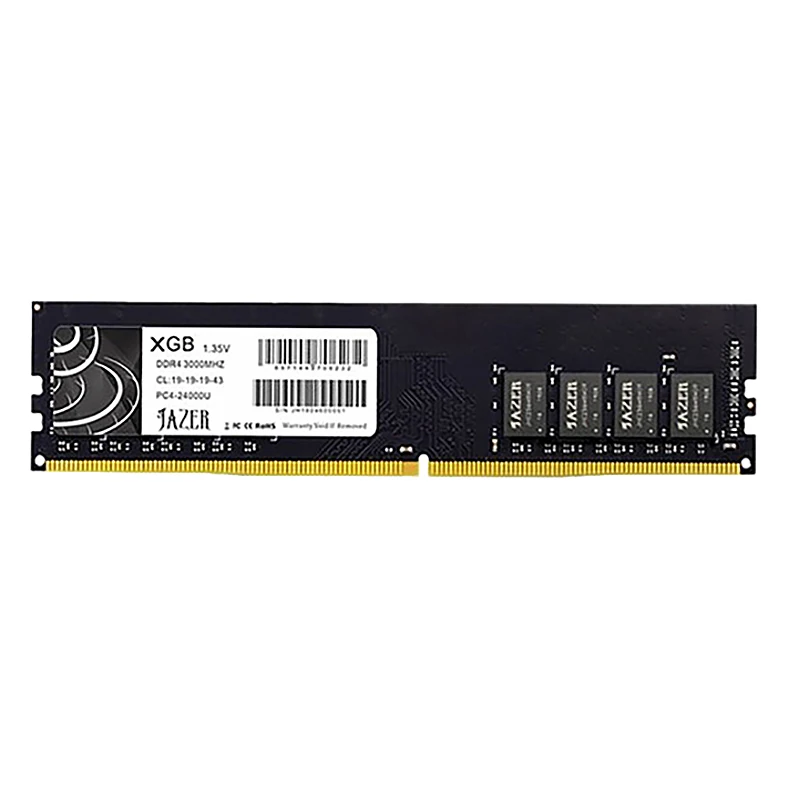 

Модуль оперативной памяти JAZER DDR4 288PIN BGA для настольного компьютера с поддержкой разгона XMP2.0