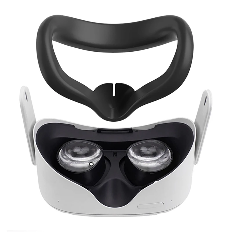 

Silicone Face Mount For Oculus Quest 2 VR Glasses All-In-One Accessories Anti-Sweat Anti-Leakage Shading