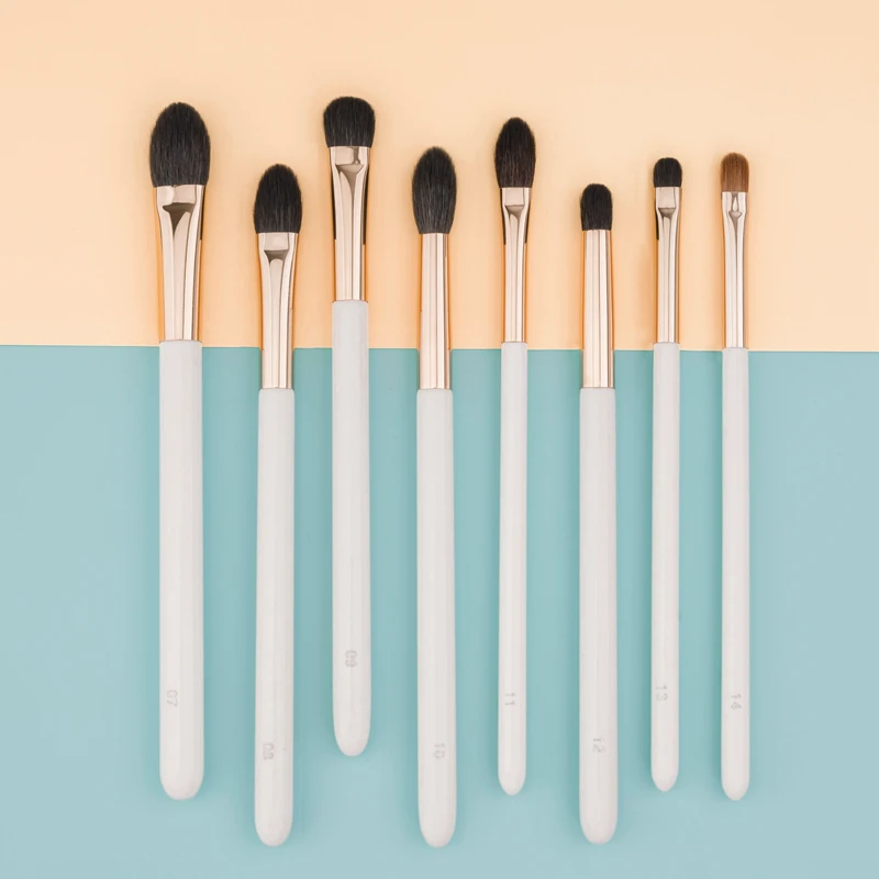 Профессиональная Кисть для макияжа ручной работы пудры румян теней губ мягкая