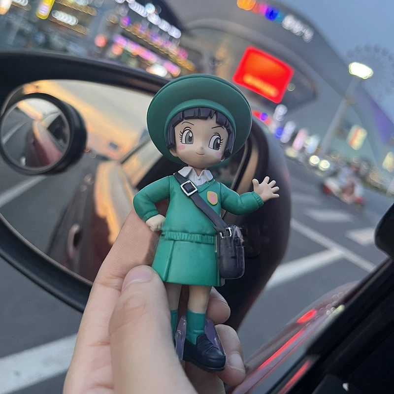 

Dragon Ball Z Super Hero Figure Son Gohan Daughter Pan Action Figurine Anime Cute 9cm PVC Collection Model Toys for Gifts