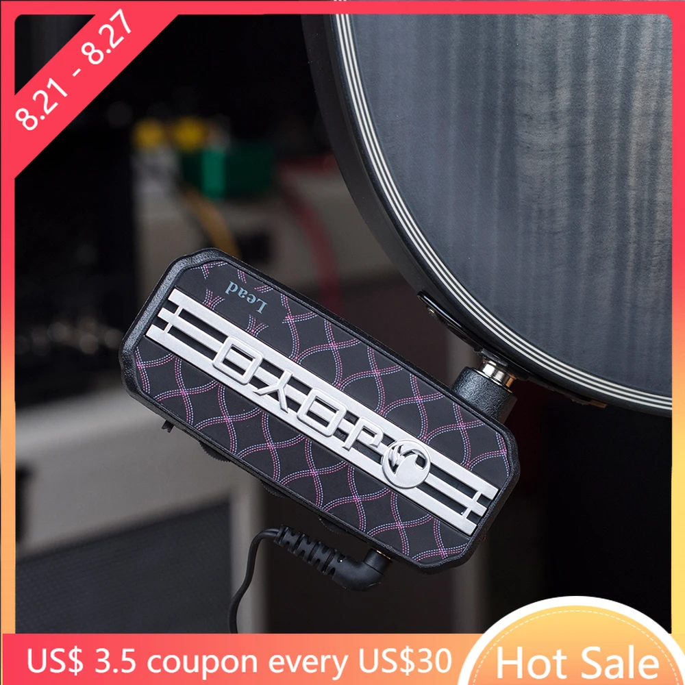 

JOYO Bass Guitar Amplifier 6 Types A30 Sound MP3 Headphone Amp Pocket Size Electric Guitar Practice JA-03 Mini Amplifier