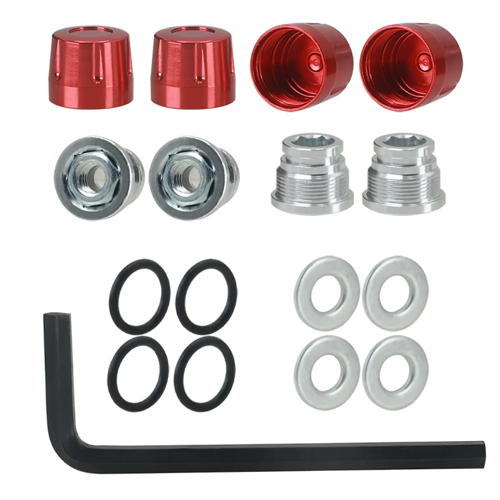 

M4 Nut Wheel Rim Center Cap Upgrade For 1/10 Rc Crawler Car Trx4 Trx6 Axial Scx10 90046 Redcat Tamiya Mst D90 Yikong