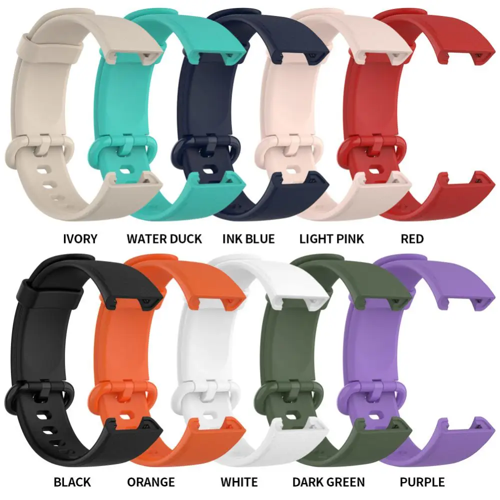 

Watch Band Sweat Proof Multi-color Wristband Waterproof Silica For Xiaomi Mi Watch Lite/ Redmi Watch For Xiaomi Mi Watch 2 Lite