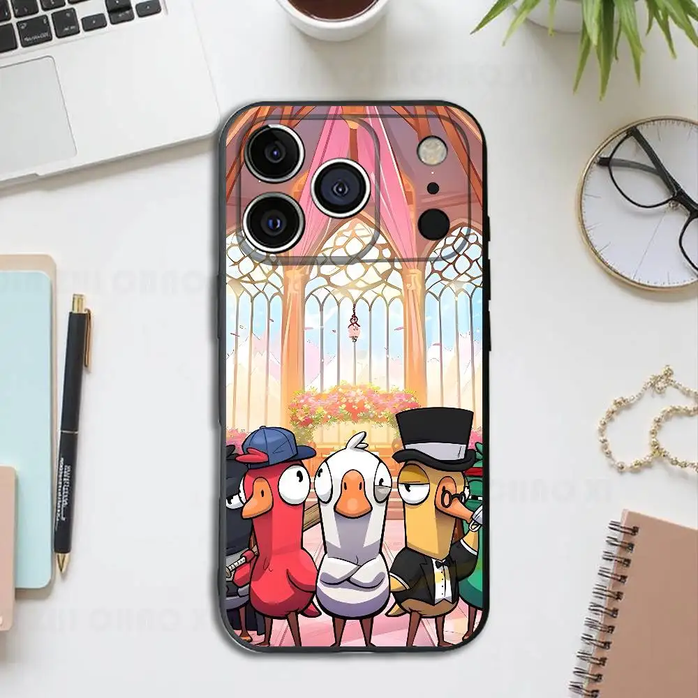 Фото Мягкий силиконовый чехол G-Goosee D-Duck Kill для iPhone 17 16 15 14 13 12 11 Pro Max Plus X XR SE №3