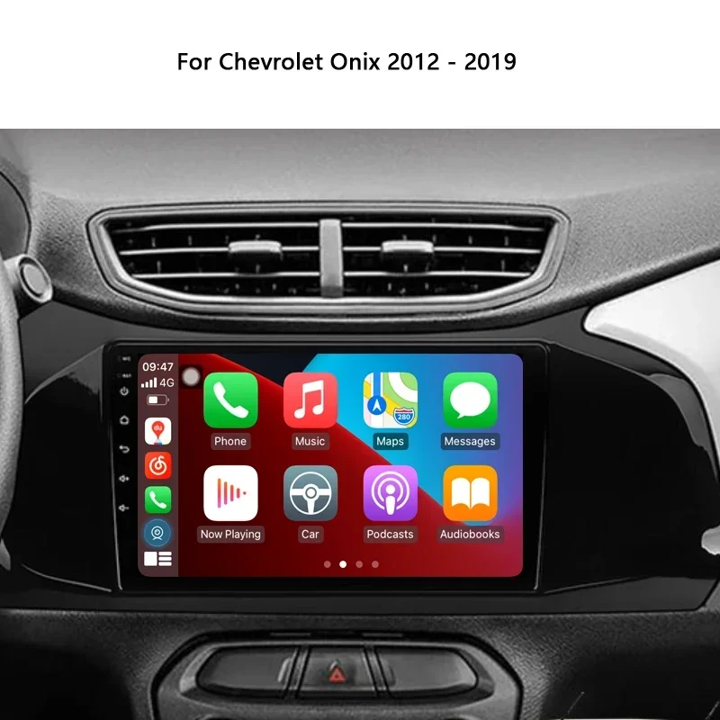 Idoing Androidauto головное устройство стерео для Chevrolet Onix 2012-2019 автомобильный