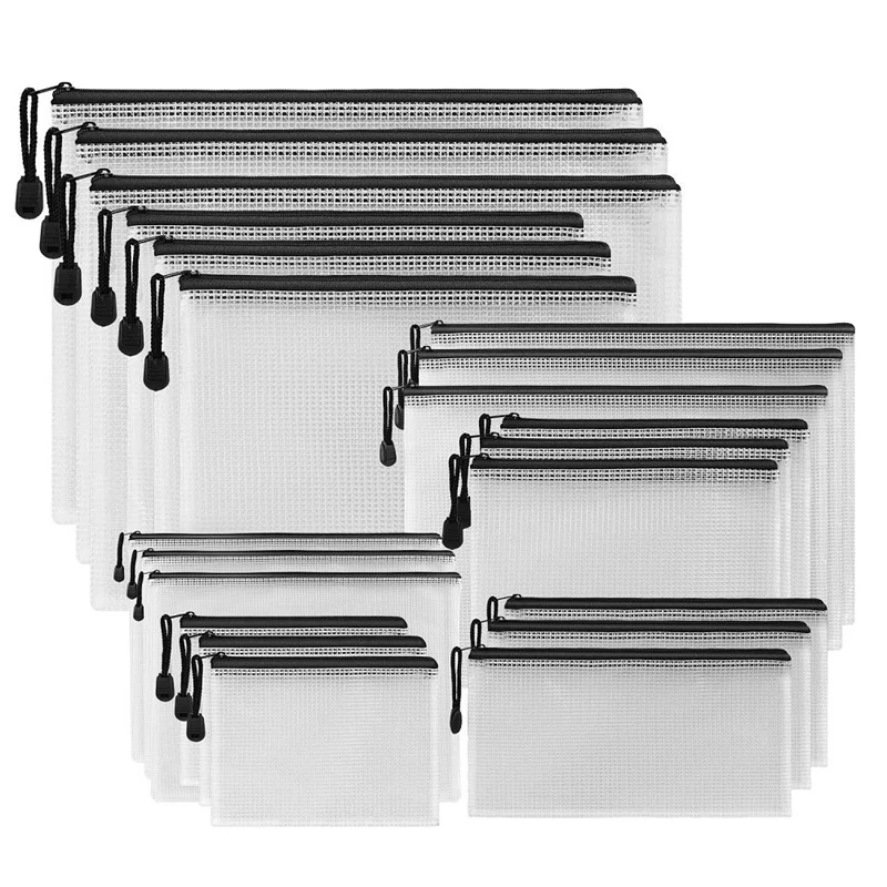 

Сумка-Органайзер на молнии для школьных и офисных принадлежностей, 21 Упаковка