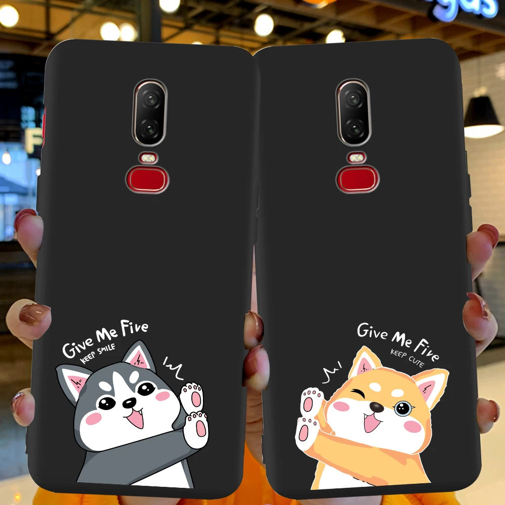 

Модный милый мультяшный чехол с котом для пары для Oneplus 8 5 6 7 One Plus 5T 6T 7T 8 Pro, чехол для телефона, мягкий силиконовый чехол из ТПУ