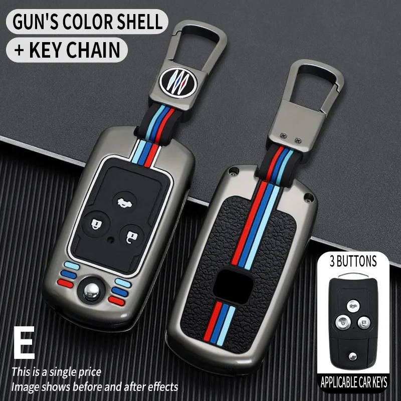 

2 3 Buttons Car Key Cases Cover Key Shells For Honda Accord Acura MDX RDX TL TSX ZDX 2010 2011 Car-Styling Accessories