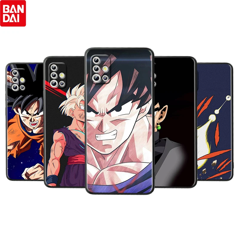 

Dragon Ball Anime Son Goku For Samsung Galaxy A72 A71 A52 A51 A73 A53 A32 A12 A21S 5G Silicone Soft Black Phone Case Funda Coque