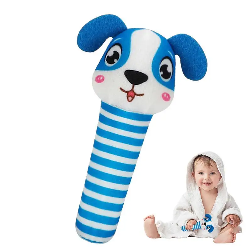 

Soft Rattle Toys For Babies Cute Stuffed Animal Rattles BB Stick Baby Toy For Toddlers Girls Boys Aged 3 6 9 Months Years Old