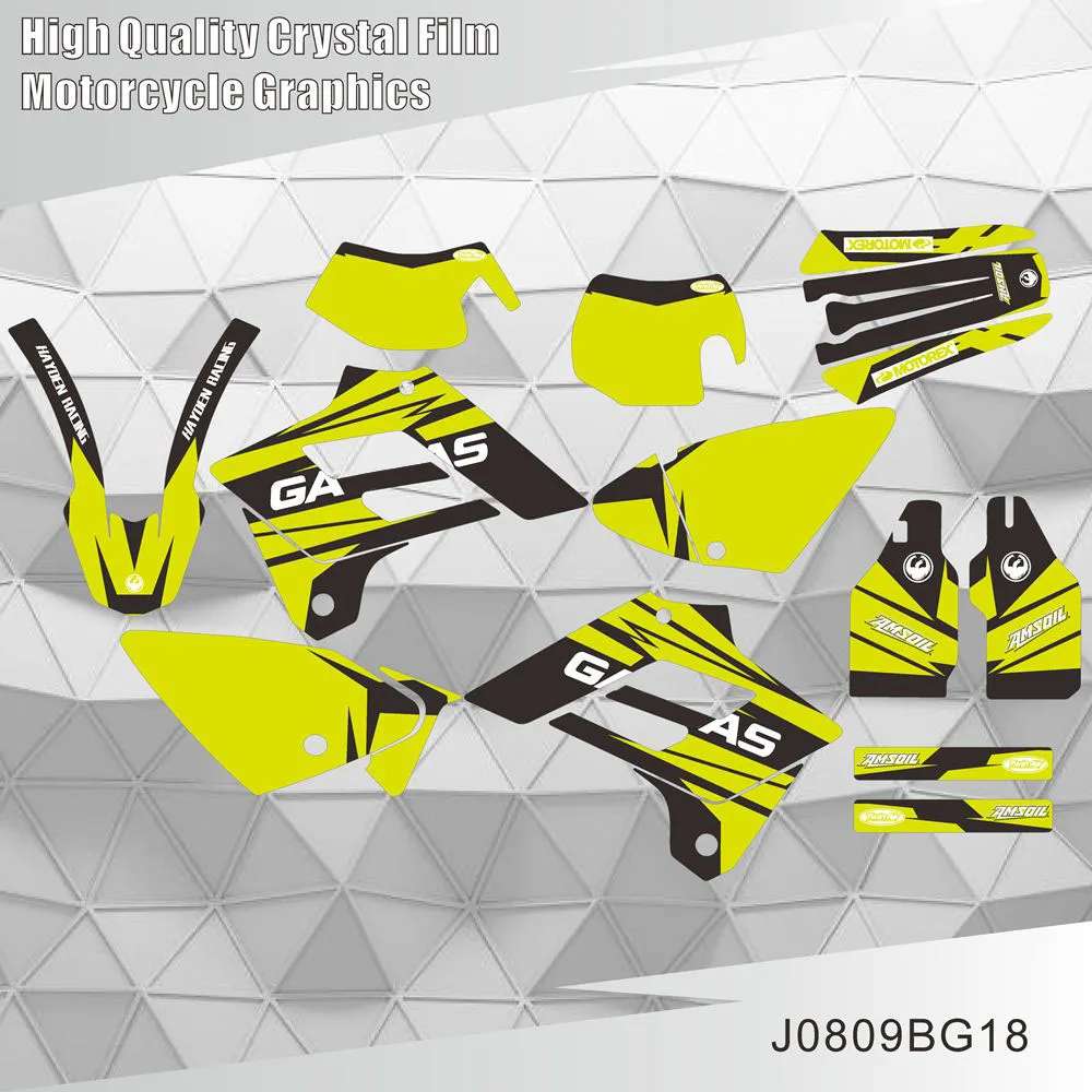 Для GAS GasGas EC 125 250 300 450 2003 2004 2005 2006 графические наклейки фон мотоцикла