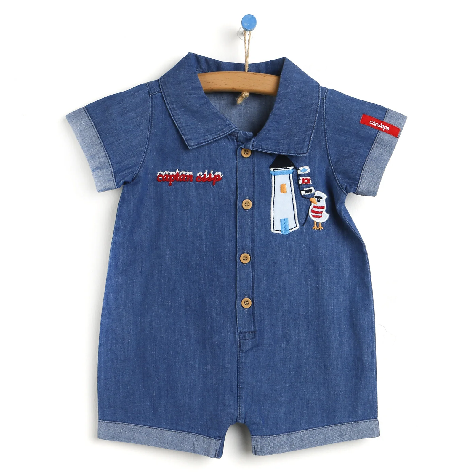 

ebebek Cassiope Captain Denim Short Jumpsuit