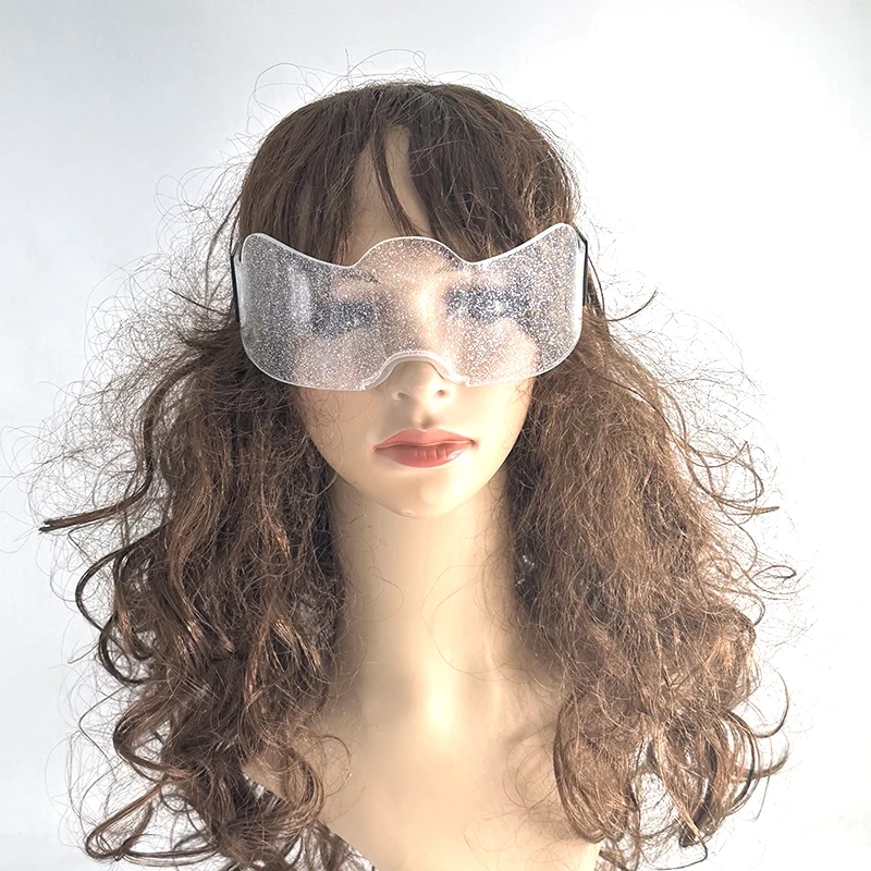 2024 Хэллоуин Рождество светящаяся Бриллиантовая маска декоративный головной