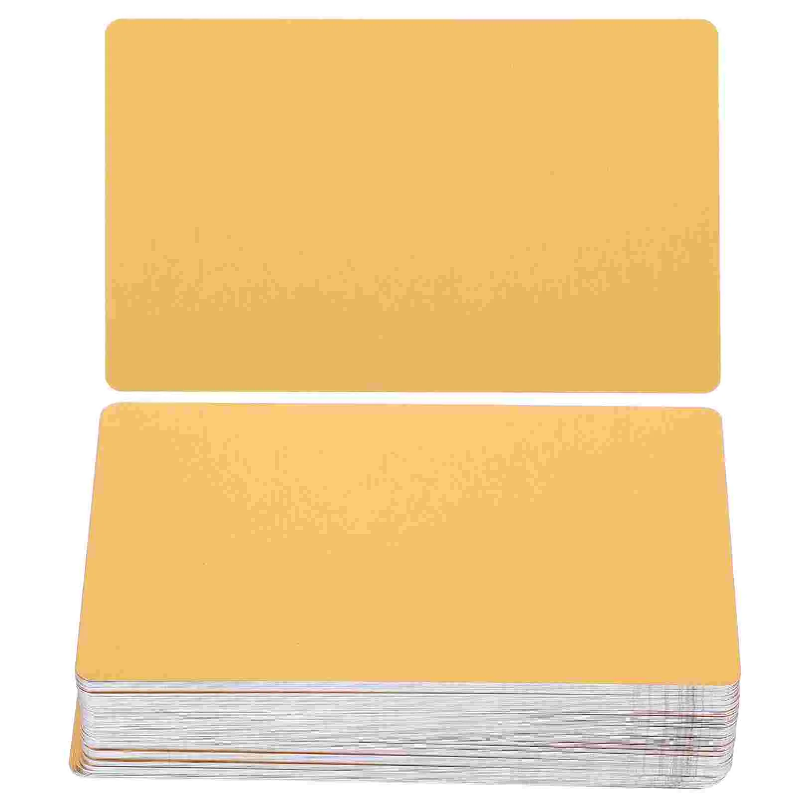 

Card Blank Business Cards Message Thank You Cards Label Bookmarks Learning Cards Laser Engraving Cards
