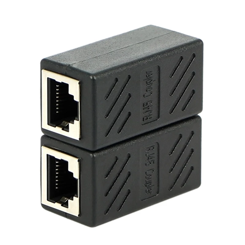

Female to Female Network LAN Connector Adapter Coupler Extender RJ45 Ethernet Cable Extension Converter 1pcs