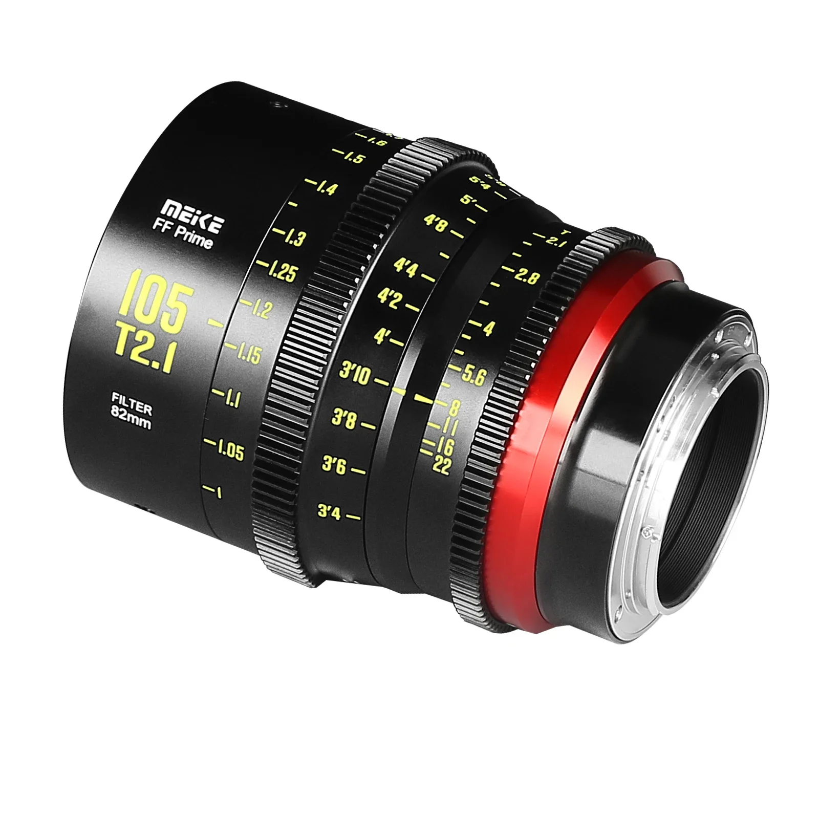 Фото Новый Cine-объектив Meike Prime 105 мм T2.1 для полнокадровых киносистем, крепление EF, крепление PL №1