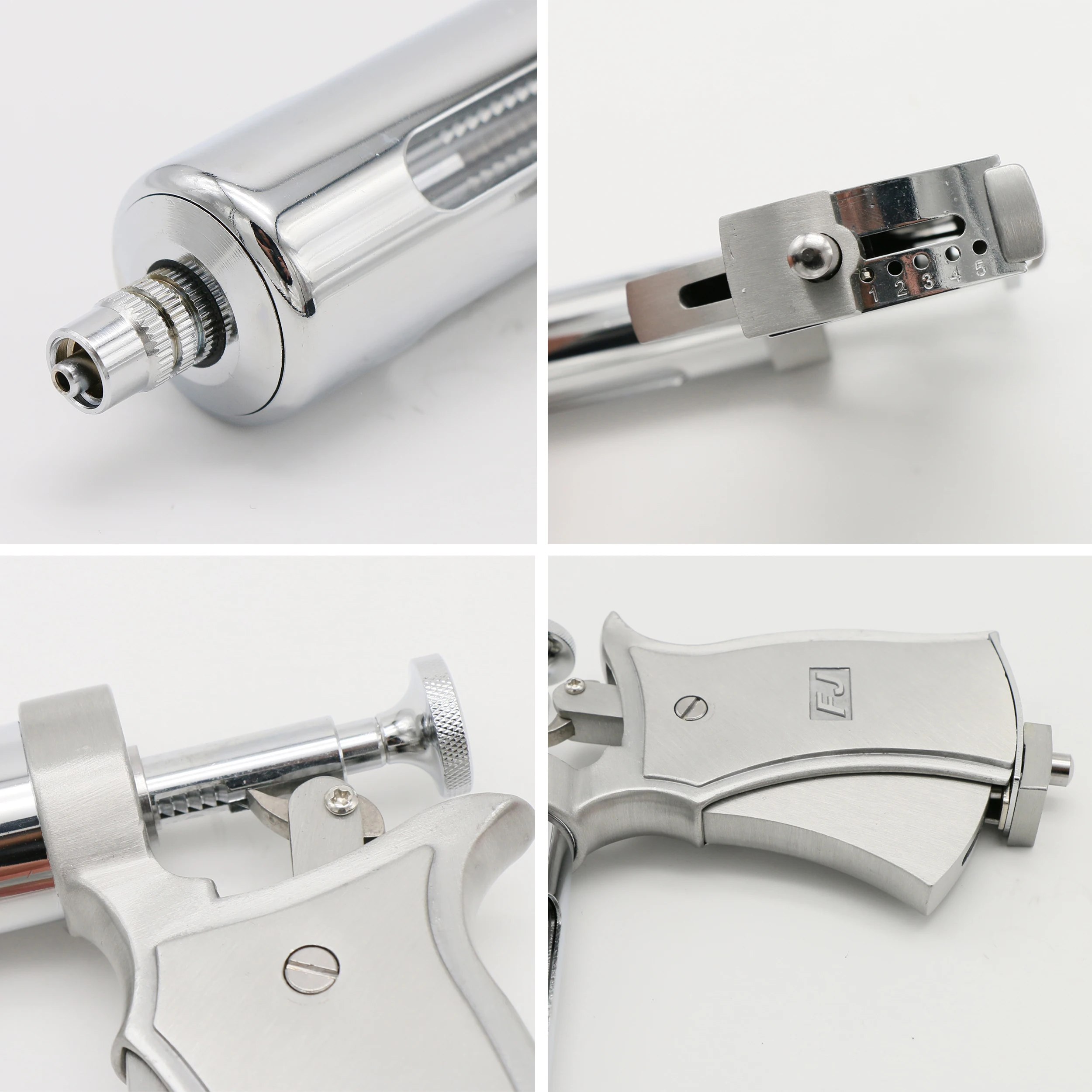 Регулируемый шприц-пистолет 50 мл Автоматический шприц для непрерывной