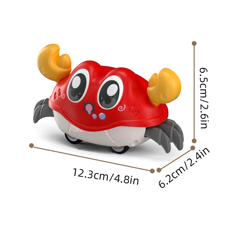 Детский маленький краб имитация животного восстанавливающий форму автомобиль