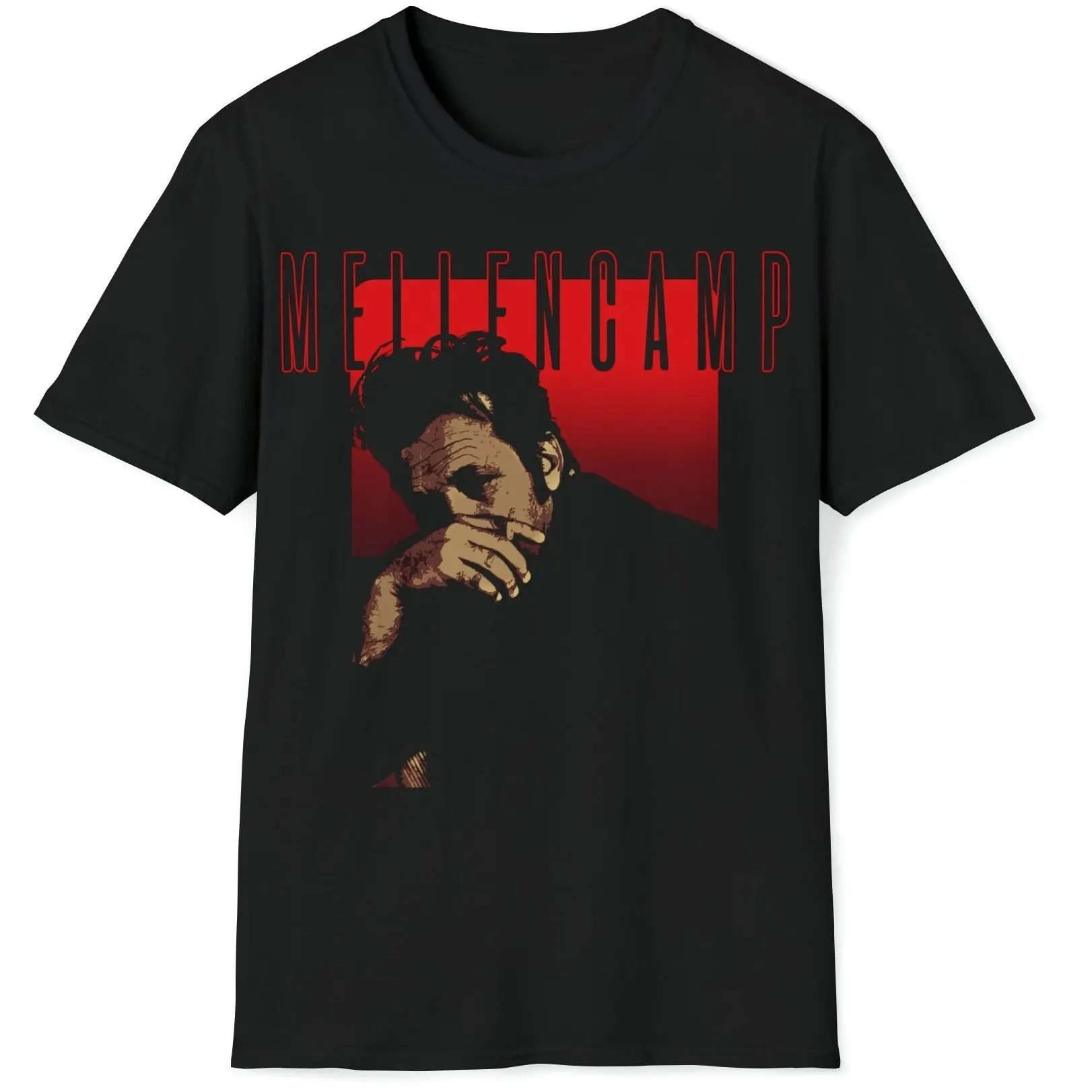 Футболка унисекс в мягком стиле John Mellencamp