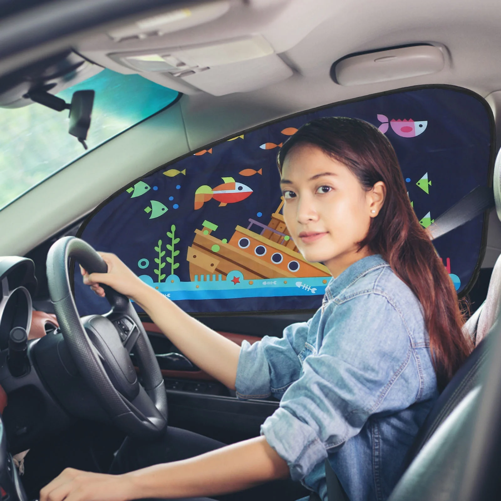 

2 шт. Автомобильные Боковые окна аксессуары для боковых окон Автомобильные Боковые окна затемнения аксессуары занавески для аксессуаров занавески для окон