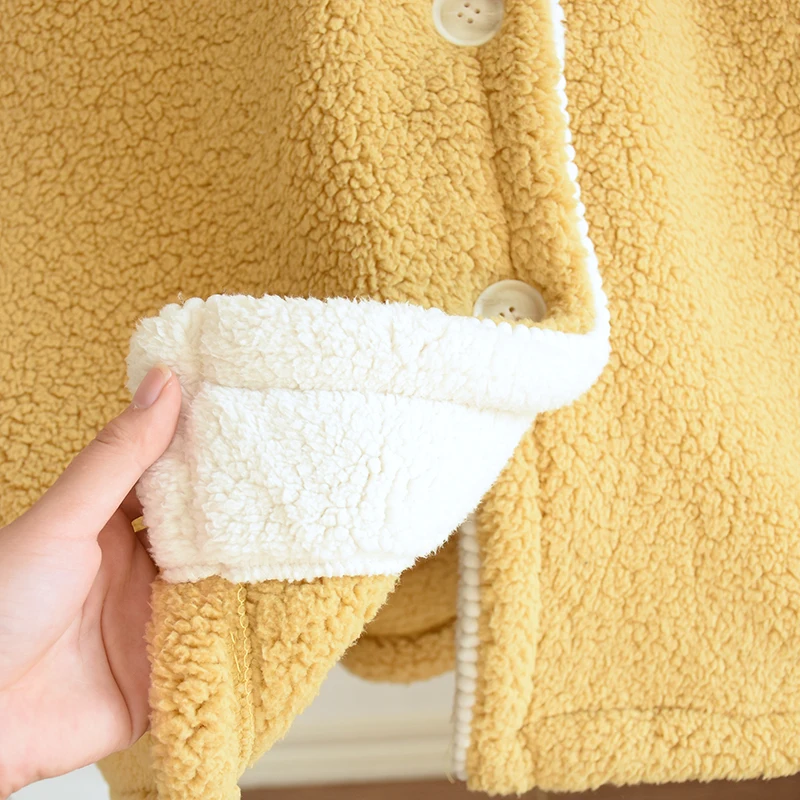 Однотонное зимнее кимоно домашний халат женская пижама утепленный теплый одежда