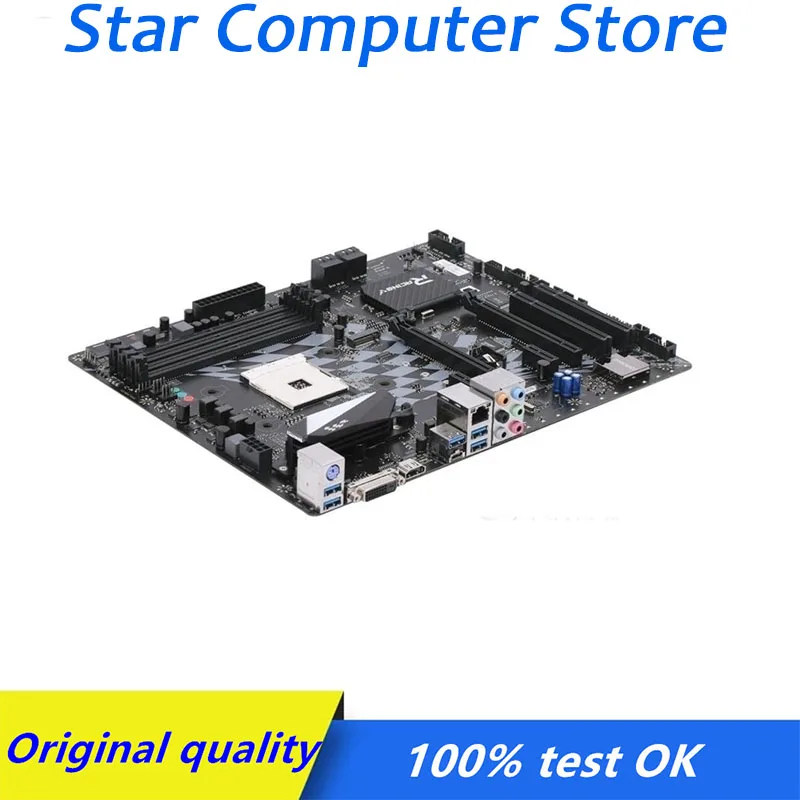 Оригинальная настольная материнская плата Socket AM4 Biostar B350GT5 DDR3 PCI-E 3 0 для AMD B350 б/у -