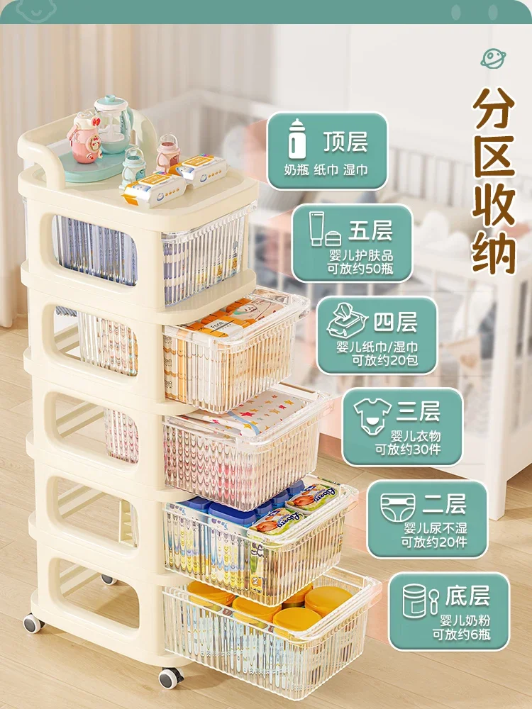 Роликовая тележка для салона красоты маникюрная тату-салона косметическая с