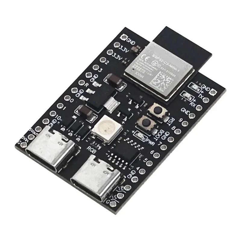 Плата разработки ESP32-C3 Dual Type-C Wi-Fi Bluetooth BLE5.0 Core Board Модуль ESP32C3