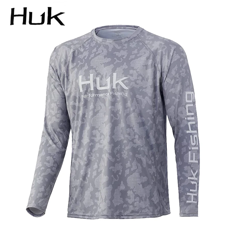 

Мужская дышащая рыболовная рубашка с длинным рукавом и УФ-защитой