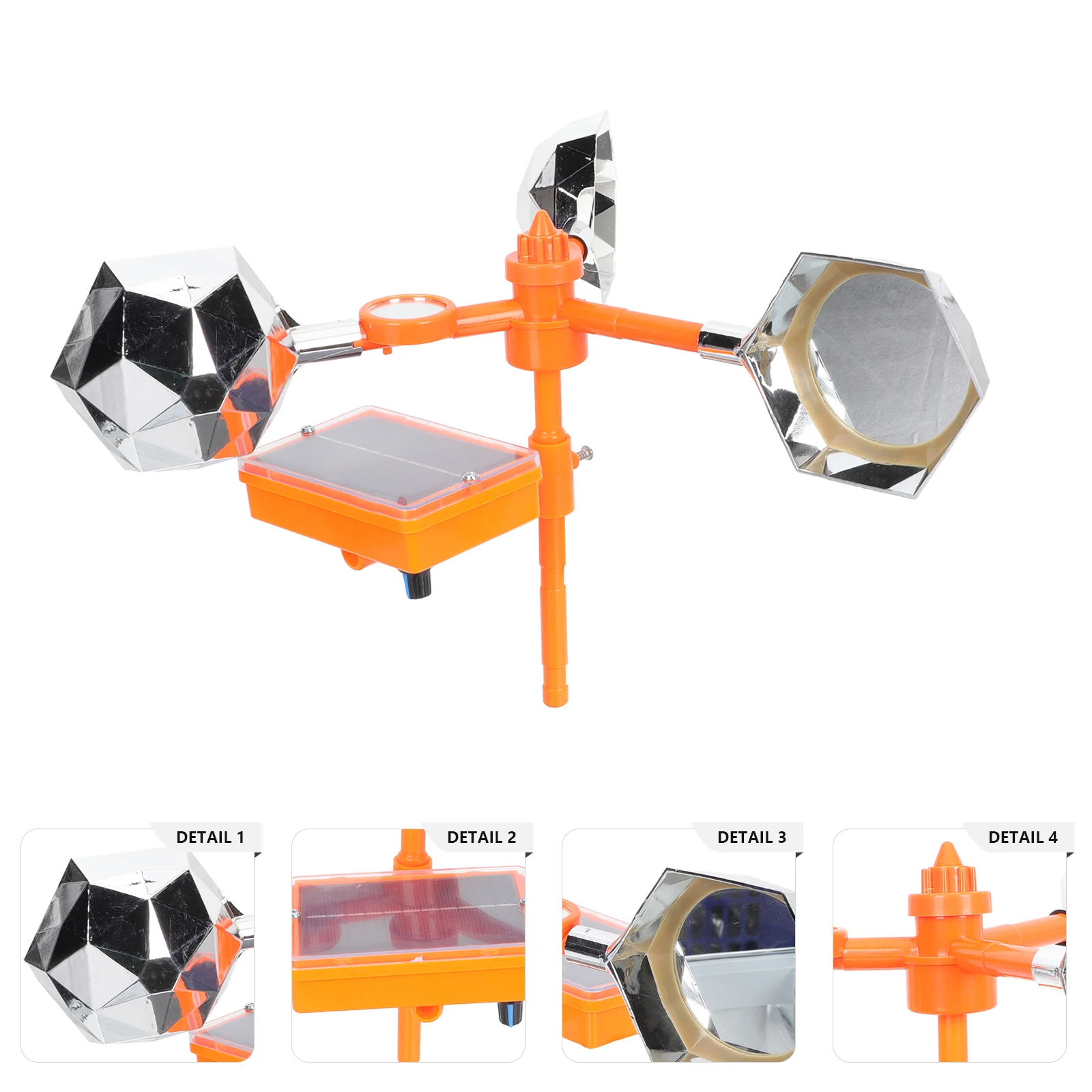 

Solar Reflective Wind Yard Bird Repeller Pest Garden Water Proof Outdoor Plastic Windmill Device