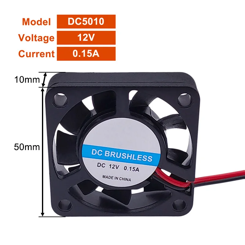 

Бесщеточный вентилятор постоянного тока 5В 12В 24В