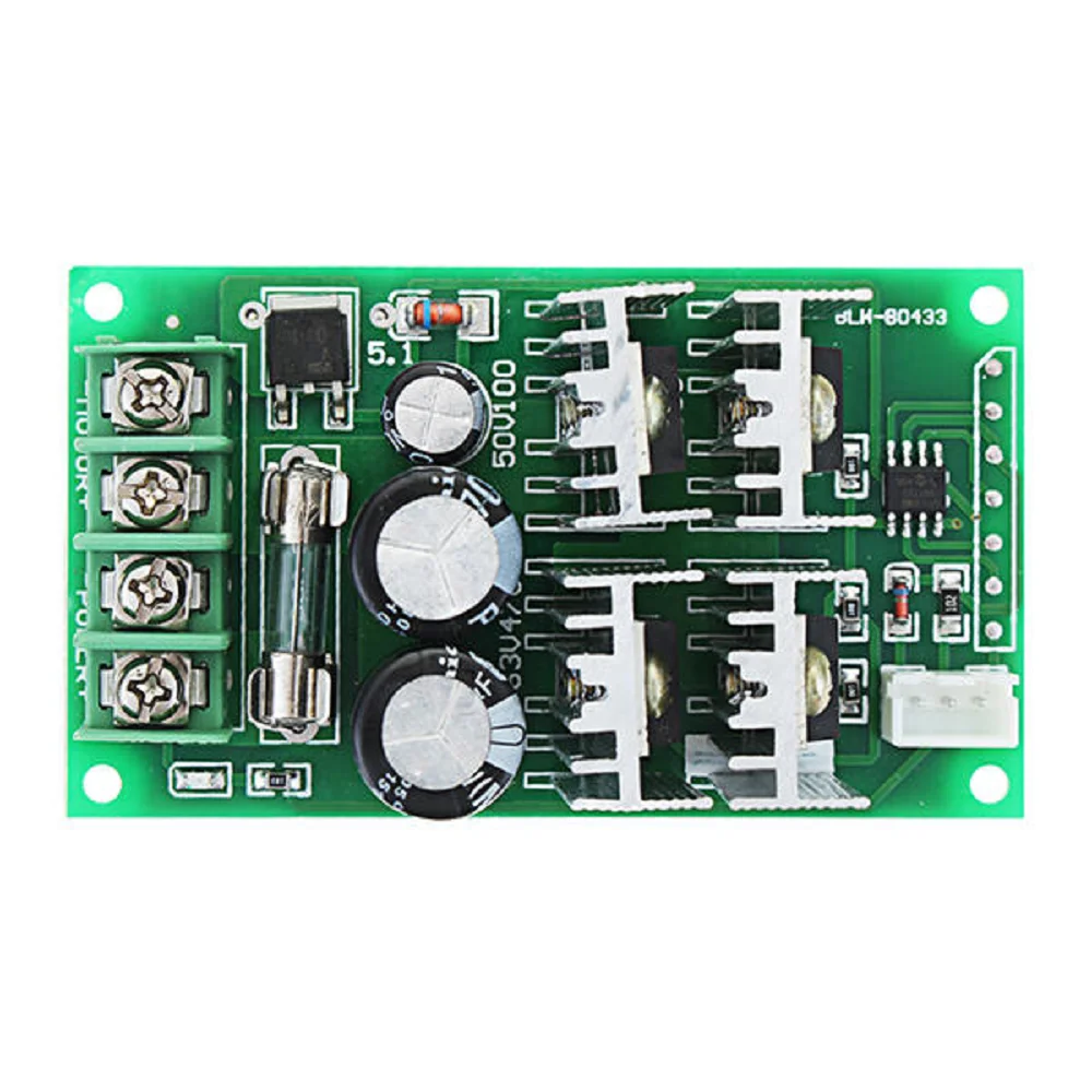 Регулятор скорости электродвигателя постоянного тока 6-60 В 30 А 6 в 12 24 36 48 60