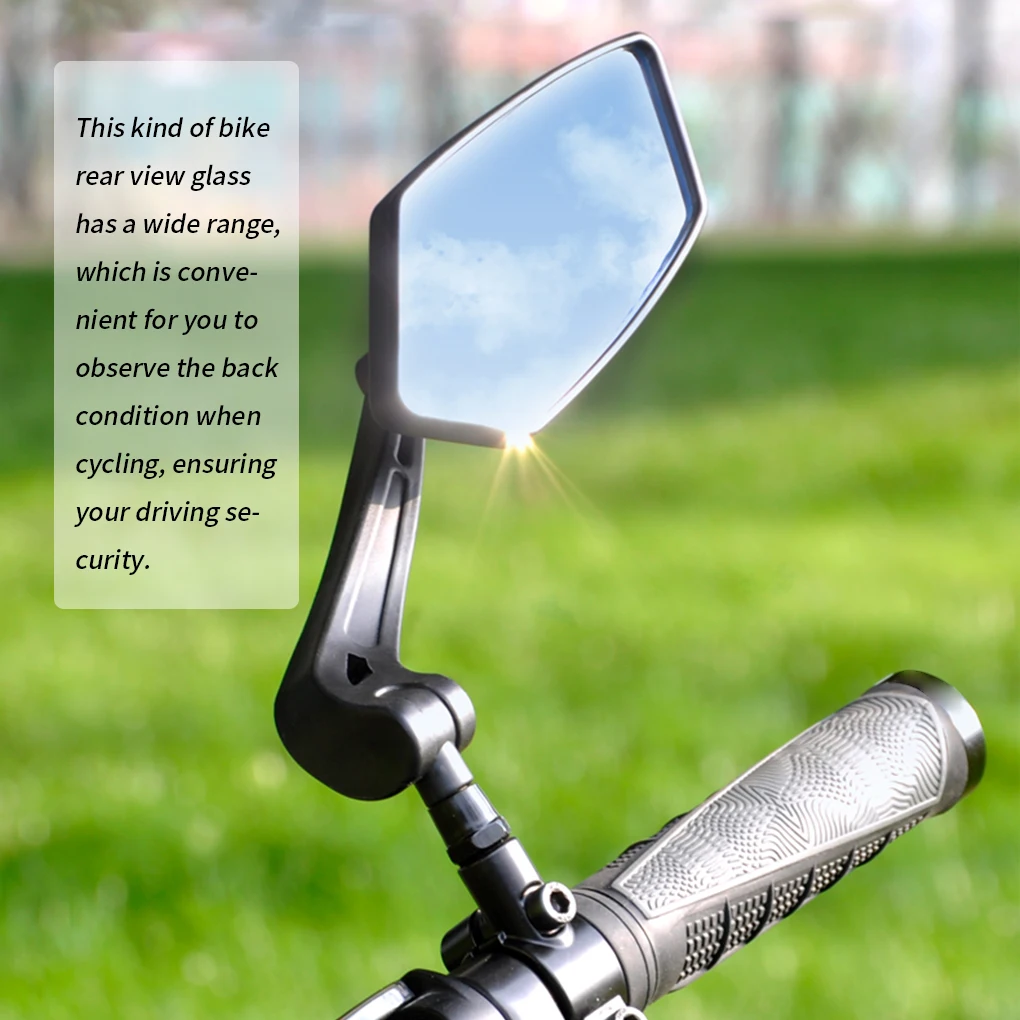 

Велосипедное Зеркало заднего вида, Велосипедное Зеркало заднего вида с регулируемым широким диапазоном, отражатель заднего вида, левый и правый