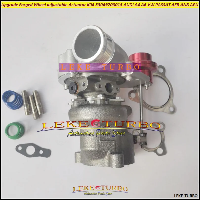 XXX Turbo Upgrade Кованое колесо 46 мм Регулируемый привод K04 53049880015 53049700015 Для AUDI A4 A6 VW PASSAT