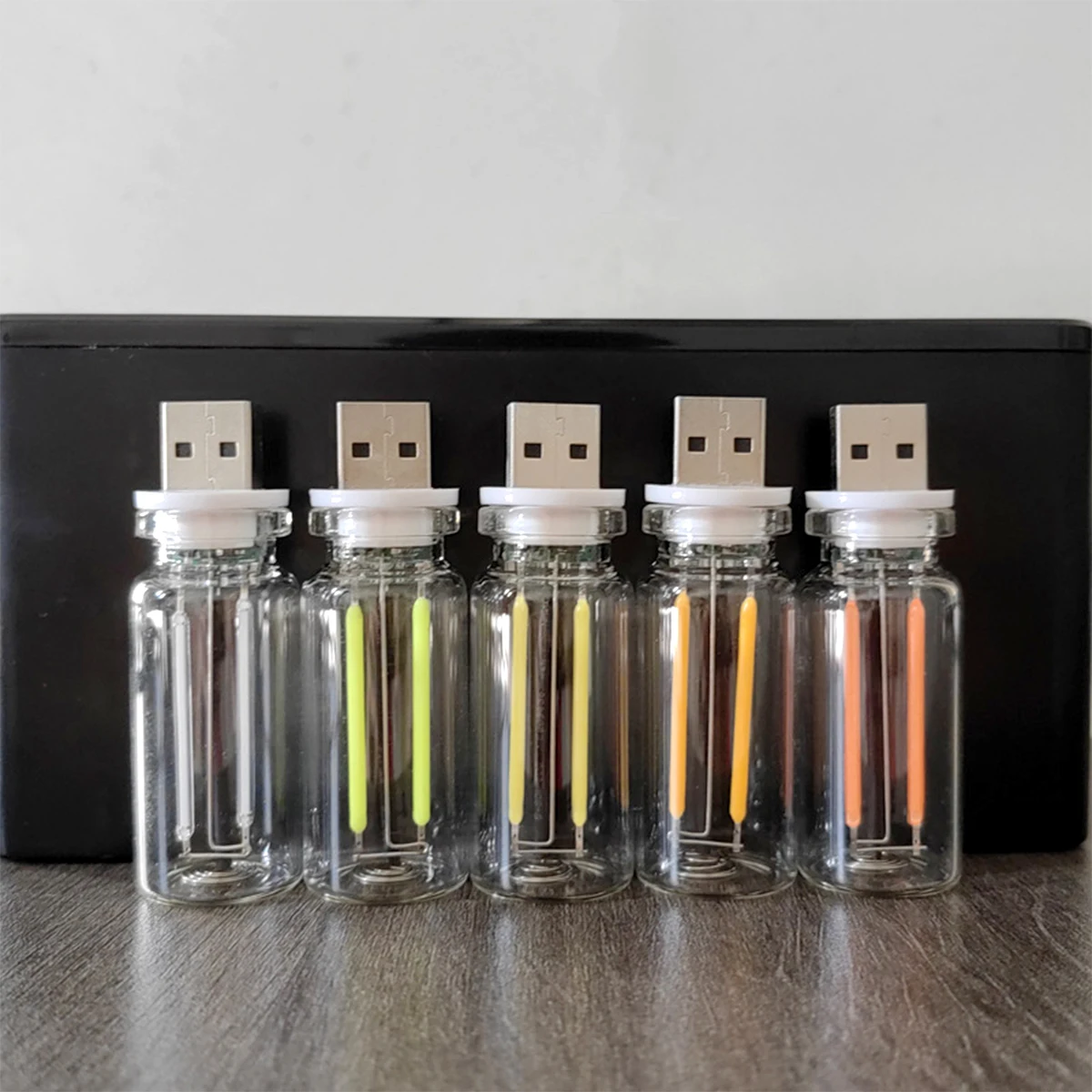 Ретро Usb Led Светильные лампы Ночные огни 5V Декоративные теплые сенсорные Лампы