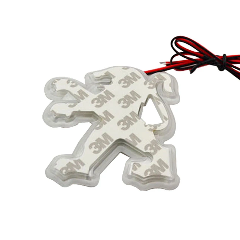 Светодиодная наклейка на переднюю и заднюю фару автомобиля аксессуары для фото