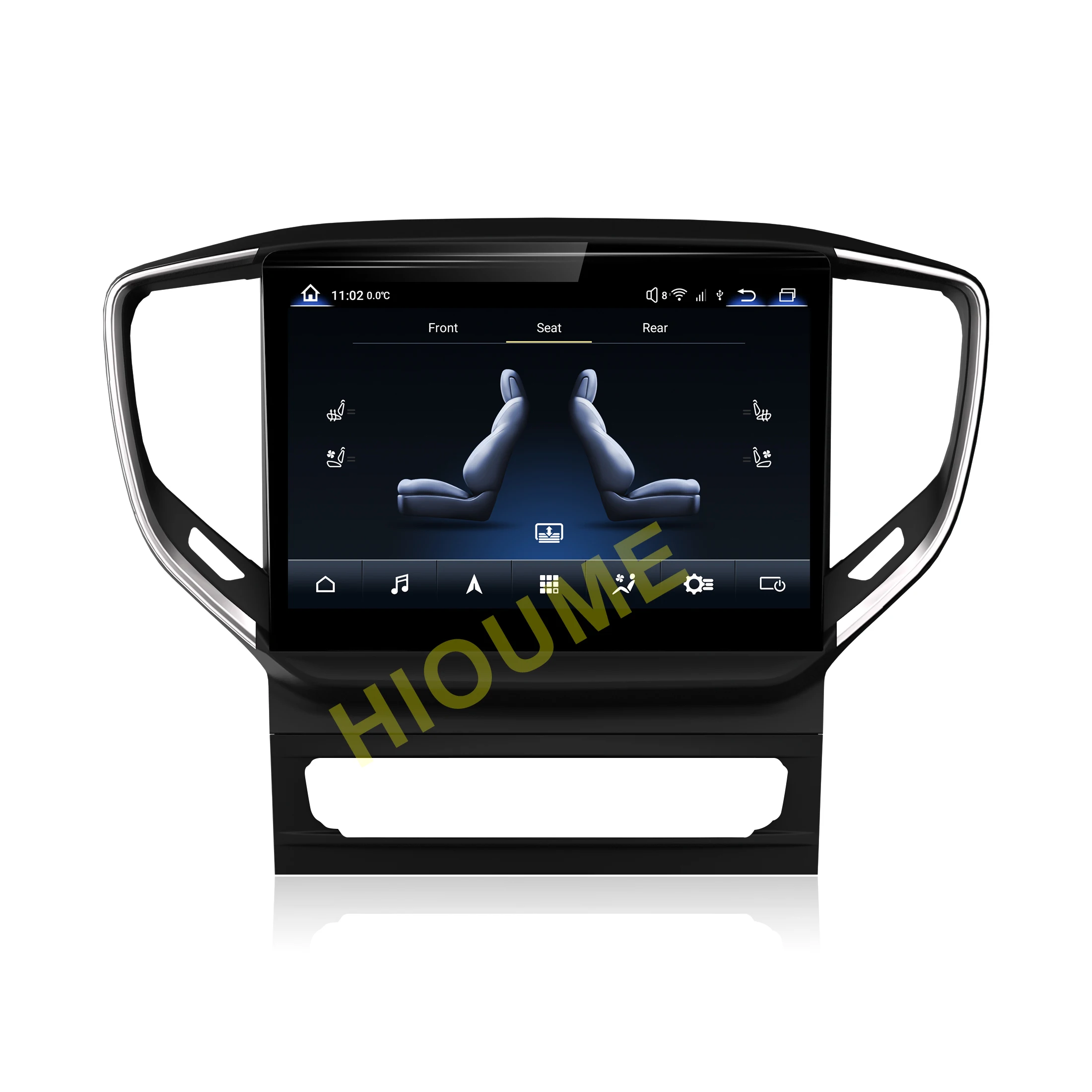 Автомобильный мультимедийный плеер 10 26 дюйма Qualcomm Android 11 стереоприемник радио