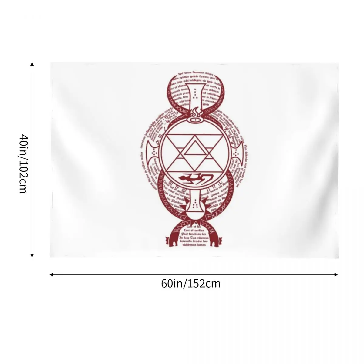 Гобелен с татуировкой Ризы Соколиного глаза