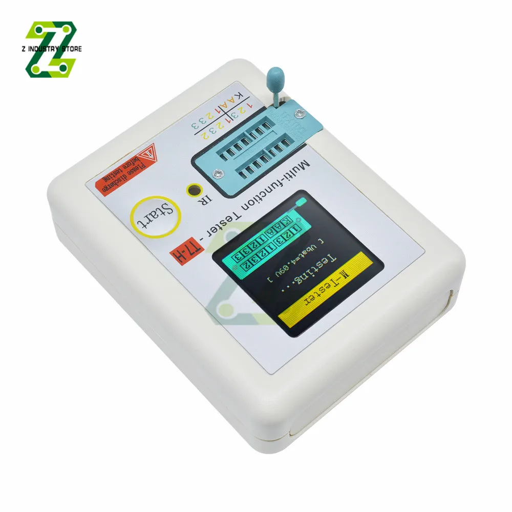 Яркий дисплей многофункциональный транзистор TFT с подсветкой проверка диода