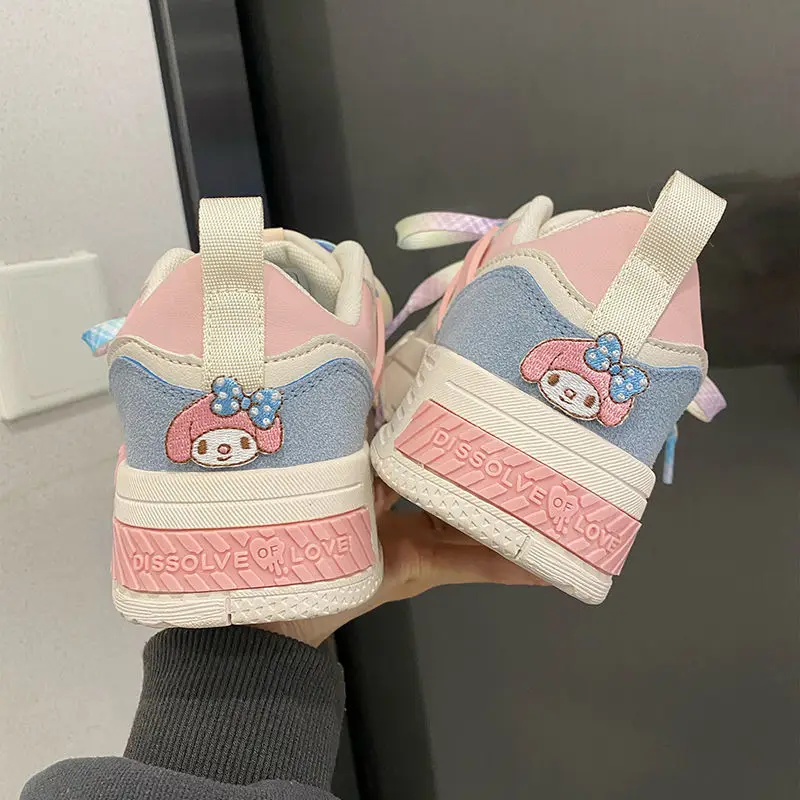 

Kawaii My Melody Sanrio плюшевые Мультяшные милые куклы в стиле Ins розовые универсальные кроссовки аниме плюшевые игрушки для девочек подарок на день ...